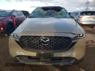 2024 Mazda CX-5 2.5 Carbon Turbo with VIN JM3KFBAY7R0358093, listed as a Copart auction lot 75492214 with 14,624 mi miles and Salvage Title. Bid and sale history available at carsss.com. Image 5.