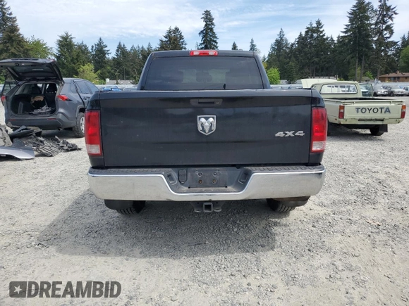 2012 Ram 1500 Express with VIN 1C6RD7KT5CS322130, listed as a Copart auction lot 56565125 with 177,589 mi miles and Salvage title. Bid and sale history available at DreamBid. Image 6.