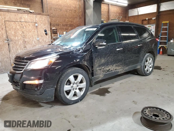 2016 Chevrolet Traverse LT with VIN 1GNKVGKD3GJ243736, listed as a Copart auction lot 50687565 with 129,502 mi miles and Salvage Title. Bid and sale history available at DreamBid. Image 1.