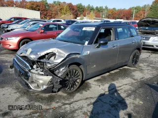 2017 MINI Clubman Cooper S with VIN WMWLU5C37H2E84320, listed as a Copart auction lot 76816604 with 40,978 mi miles and Salvage Title. Bid and sale history available at carsss.com. Image 1.