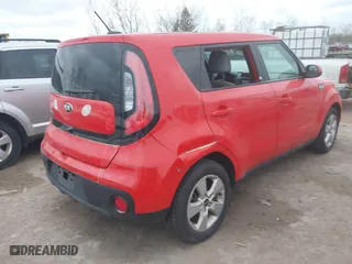 2019 Kia Soul with VIN KNDJN2A29K7686602, listed as a IAAI auction lot 41997066 with 122,125 mi miles. Bid and sale history available at carsss.com. Image 4.
