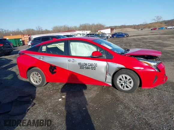 2018 Toyota Prius Two with VIN JTDKBRFUXJ3592766, listed as a IAAI auction lot 41753682 with 125,662 mi miles. Bid and sale history available at carsss.com. Image 13.