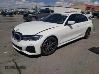 2020 BMW 3 Series 330i with VIN 3MW5R1J03L8B20222, listed as a Copart auction lot 59477362 with Not Provided miles. Bid and sale history available at carsss.com. Image 2.