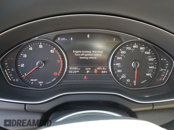2019 Audi Q5 Premium with VIN WA1ANAFYXK2134928, listed as a Copart auction lot 52000835 with 95,985 mi miles and Salvage Title. Bid and sale history available at carsss.com. Image 9.