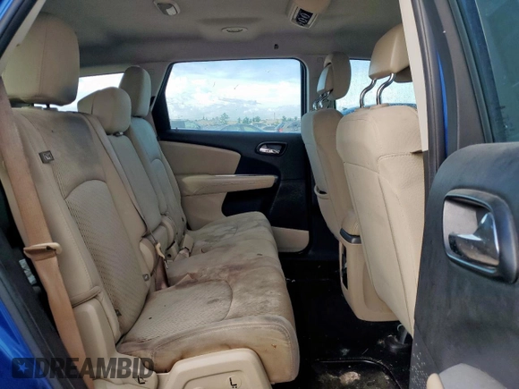 2015 Dodge Journey SE z VIN 3C4PDCAB5FT659370, wystawiony jako Copart lot #60314995 z przebiegiem 197 230 mil mil oraz Czysty tytuł • Clean title. Historia ofert i sprzedaży dostępna na DreamBid. Obrazek 11.