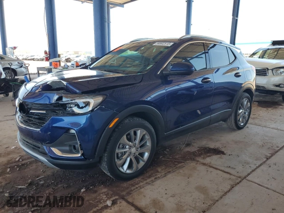 2023 Buick Encore GX Essence с VIN KL4MMFSL2PB110816, выставлен на аукционе Copart как лот 59892515 с пробегом 17 927 миль миль и Списание • Salvage title. История ставок и продаж доступна на DreamBid. Изображение 1.