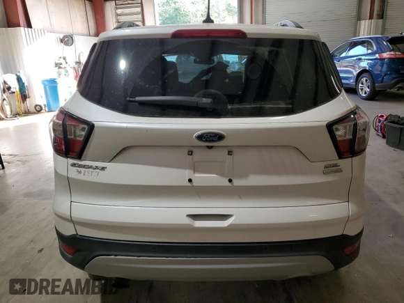 2018 Ford Escape SEL with VIN 1FMCU0HD4JUA01988, listed as a Copart auction lot 48298675 with 111,445 mi miles and Salvage Title. Bid and sale history available at carsss.com. Image 6.