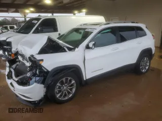 2019 Jeep Cherokee Latitude Plus with VIN 1C4PJLLX8KD469967, listed as a Copart auction lot 85475644 with 149,297 mi miles and Salvage Title. Bid and sale history available at carsss.com. Image 1.