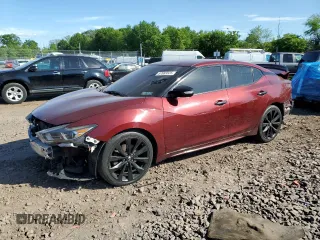 2016 Nissan Maxima SV z VIN 1N4AA6AP4GC433349, wystawiony jako Copart lot #57683525 z przebiegiem 83 421 mil mil oraz Szkoda całkowita • Salvage title. Historia ofert i sprzedaży dostępna na DreamBid. Obrazek 1.