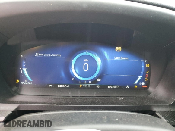 2020 Ford Explorer ST with VIN 1FM5K8GC2LGC73205, listed as a Copart auction lot 51080725 with 128,257 mi miles and Salvage Title. Bid and sale history available at DreamBid. Image 9.