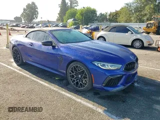 2020 BMW M8 Competition z VIN WBSDZ0C09LCD82160, wystawiony jako Copart lot #67402364 z przebiegiem 18 584 mil mil oraz Szkoda całkowita • Salvage title. Historia ofert i sprzedaży dostępna na DreamBid. Obrazek 10.