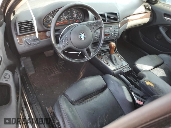 2005 BMW 3 Series 330i with VIN WBAEV53485KM40253, listed as a Copart auction lot 68676594 with 238,381 mi miles and Salvage Title. Bid and sale history available at carsss.com. Image 8.