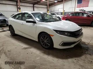 2020 Honda Civic Sedan EX with VIN 19XFC1F37LE213550, listed as a Copart auction lot 52128175 with 31,164 mi miles and Salvage Title. Bid and sale history available at carsss.com. Image 4.