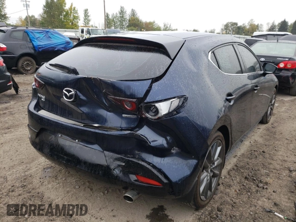2020 Mazda 3 with VIN JM1BPBLM9L1173089, listed as a Copart auction lot 63345882 with 14,741 mi miles and . Bid and sale history available at DreamBid. Image 4.