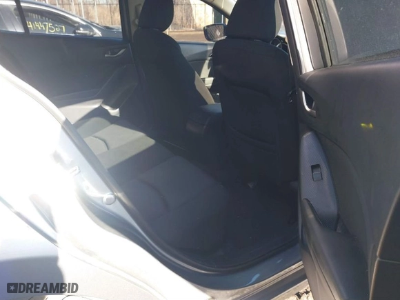 2014 Mazda Mazda3 i Sport with VIN JM1BM1U74E1124493, listed as a IAAI auction lot 41443168 with 83,656 mi miles. Bid and sale history available at carsss.com. Image 8.