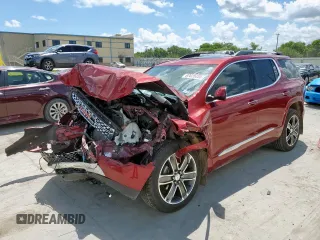 2019 GMC Acadia Denali with VIN 1GKKNPLS8KZ135701, listed as a Copart auction lot 62025355 with Not provided miles and Salvage title. Bid and sale history available at DreamBid. Image 1.