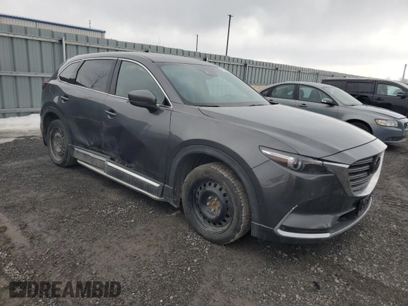2019 Mazda CX-9 Grand Touring with VIN JM3TCBDY7K0318157, listed as a Copart auction lot 48180395 with 87,423 mi miles and Salvage Title. Bid and sale history available at DreamBid. Image 4.