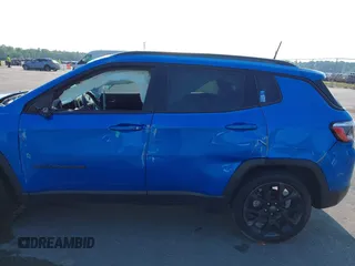 2021 Jeep Compass 80th Anniversary with VIN 3C4NJCEB3MT531703, listed as a IAAI auction lot 42006349 with 73,876 mi miles and . Bid and sale history available at carsss.com. Image 12.