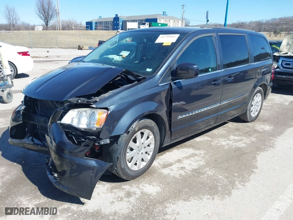 2014 Chrysler Town & Country Touring with VIN 2C4RC1BG7ER446903, listed as a IAAI auction lot 41723547 with 99,306 mi miles. Bid and sale history available at carsss.com. Image 18.