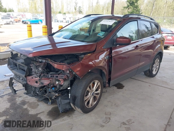 2018 Ford Escape SEL with VIN 1FMCU9HD0JUC36389, listed as a IAAI auction lot 41997627 with 96,739 mi miles. Bid and sale history available at carsss.com. Image 18.