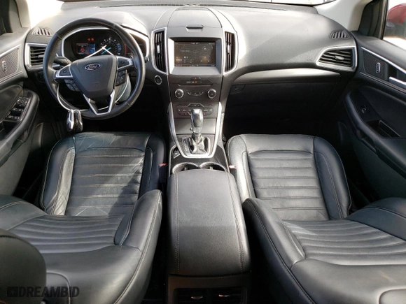 2015 Ford Edge SEL with VIN 2FMTK4J85FBB22603, listed as a Copart auction lot 50236095 with 118,624 mi miles and Salvage Title. Bid and sale history available at carsss.com. Image 8.