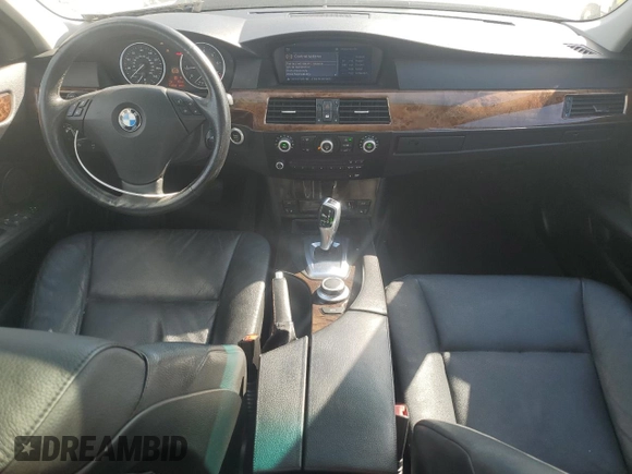 2008 BMW 5 Series 528i with VIN WBANU53578CT18994, listed as a Copart auction lot 52900045 with 114,532 mi miles and Salvage Title. Bid and sale history available at carsss.com. Image 8.