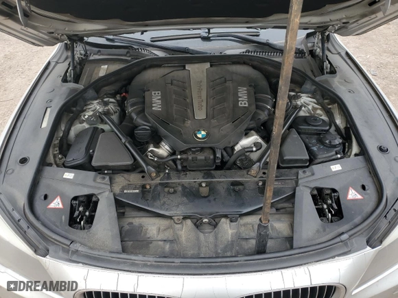2012 BMW 7 Series 750i xDrive with VIN WBAKC6C55CC396517, listed as a Copart auction lot 53300945 with 163,700 mi miles and Clean Title. Bid and sale history available at carsss.com. Image 11.