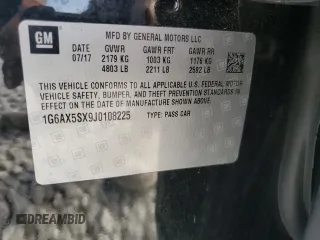 2018 Cadillac CTS Sedan Luxury AWD with VIN 1G6AX5SX9J0108225, listed as a Copart auction lot 69226054 with 72,426 mi miles and Salvage Title. Bid and sale history available at carsss.com. Image 14.