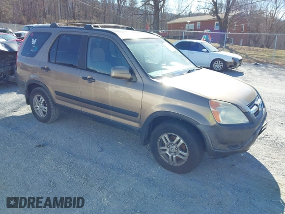 2002 Honda CR-V EX with VIN JHLRD78842C059829, listed as a IAAI auction lot 41687910 with 303,313 mi miles. Bid and sale history available at carsss.com. Image 1.