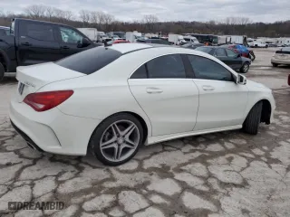2014 Mercedes-Benz CLA-Class CLA 250 with VIN WDDSJ4EB2EN126142, listed as a Copart auction lot 83414104 with 123,984 mi miles and Clean Title. Bid and sale history available at carsss.com. Image 3.