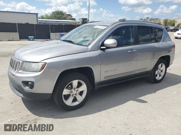2016 Jeep Compass High Altitude Edition with VIN 1C4NJCEA3GD636436, listed as a Copart auction lot 53701105 with 80,451 mi miles and Salvage Title. Bid and sale history available at carsss.com. Image 1.