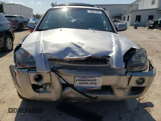 2006 Hyundai Tucson GLS with VIN KM8JN12DX6U393837, listed as a Copart auction lot 75961954 with 215,906 mi miles and Salvage Title. Bid and sale history available at carsss.com. Image 5.