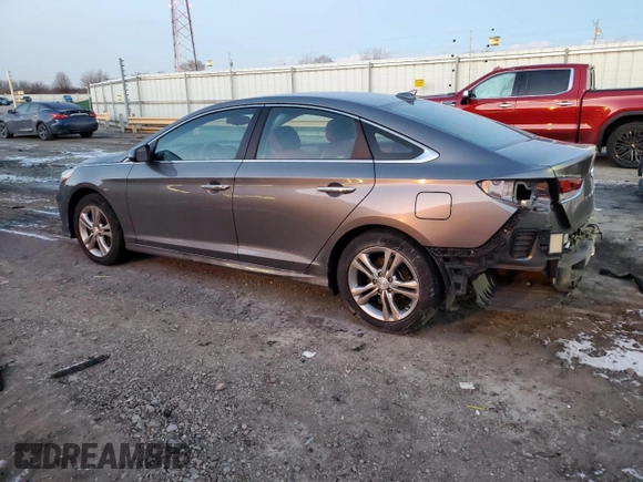 2018 Hyundai Sonata Sport Plus with VIN 5NPE34AF3JH628985, listed as a Copart auction lot 84901014 with 81,049 mi miles and Salvage Title. Bid and sale history available at DreamBid. Image 2.