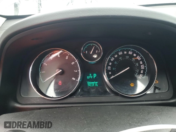 2014 Chevrolet Captiva Sport LT with VIN 3GNAL3EK0ES545968, listed as a Copart auction lot 55569335 with 74,114 mi miles and Salvage Title. Bid and sale history available at carsss.com. Image 9.