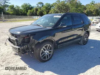 2016 Ford Explorer Sport with VIN 1FM5K8GT9GGA82063, listed as a Copart auction lot 49211715 with 41,030 mi miles and Salvage Title. Bid and sale history available at DreamBid. Image 1.