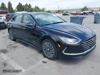 2023 Hyundai Sonata Hybrid Limited with VIN KMHL54JJ0PA061460, listed as a IAAI auction lot 42081519 with 54,624 mi miles. Bid and sale history available at carsss.com. Image 1.