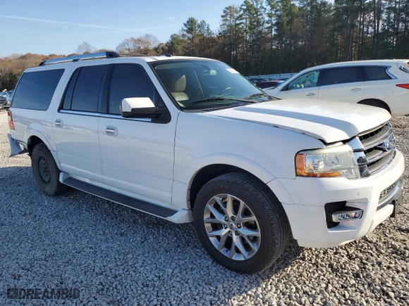 2017 Ford Expedition EL Limited with VIN 1FMJK1KT5HEA49801, listed as a Copart auction lot 85394304 with 173,243 mi miles and Salvage Title. Bid and sale history available at carsss.com. Image 4.