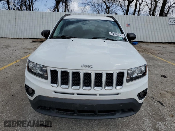 2015 Jeep Compass Sport with VIN 1C4NJCBA2FD325826, listed as a Copart auction lot 49446245 with 63,167 mi miles and Salvage Title. Bid and sale history available at carsss.com. Image 5.