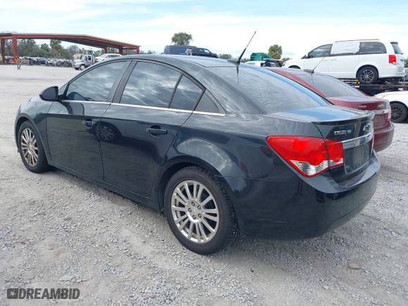 2014 Chevrolet Cruze ECO with VIN 1G1PH5SB1E7213677, listed as a IAAI auction lot 41205011 with 89,195 mi miles. Bid and sale history available at carsss.com. Image 3.