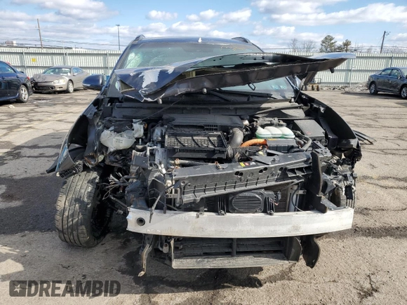 2018 Kia Niro EX with VIN KNDCC3LC9J5140791, listed as a Copart auction lot 44413335 with 107,213 mi miles and Salvage Title. Bid and sale history available at carsss.com. Image 5.