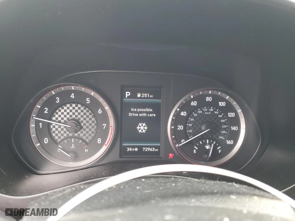 2019 Hyundai Veloster 2.0 with VIN KMHTG6AF3KU001522, listed as a Copart auction lot 45362755 with 72,963 mi miles and Salvage Title. Bid and sale history available at carsss.com. Image 9.