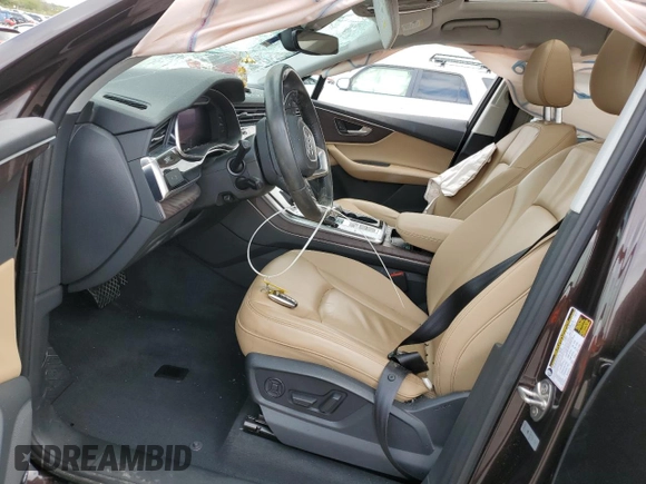 2020 Audi Q7 Premium Plus with VIN WA1LJAF73LD010114, listed as a Copart auction lot 74204703 with Not provided miles and . Bid and sale history available at DreamBid. Image 7.