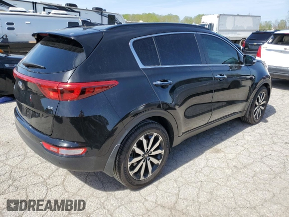 2018 Kia Sportage EX with VIN KNDPN3AC0J7322219, listed as a Copart auction lot 49298004 with 48,978 mi miles and Clean Title. Bid and sale history available at DreamBid. Image 3.