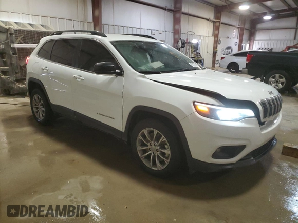 2022 Jeep Cherokee Latitude Lux z VIN 1C4PJLMX8ND519771, wystawiony jako Copart lot #82878784 z przebiegiem 42 302 mil mil oraz Szkoda całkowita • Salvage title. Historia ofert i sprzedaży dostępna na DreamBid. Obrazek 4.