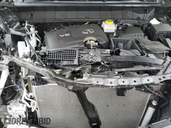 2024 Infiniti QX60 Pure with VIN 5N1DL1ES9RC335094, listed as a Copart auction lot 49795215 with Not provided miles and Salvage title. Bid and sale history available at DreamBid. Image 13.