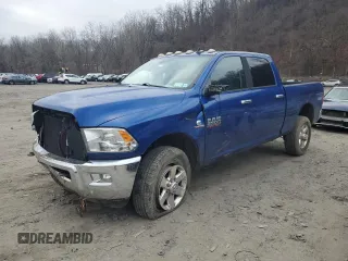 2014 Ram 2500 Big Horn with VIN 3C6UR5DL8EG244286, listed as a Copart auction lot 41400615 with 142,536 mi miles and Salvage Title. Bid and sale history available at carsss.com. Image 1.