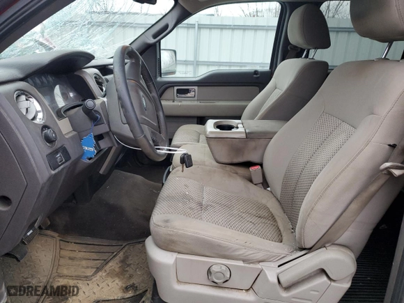2010 Ford F-150 XL with VIN 1FTEW1E8XAFD90161, listed as a Copart auction lot 86384894 with 0 mi miles and Salvage Title. Bid and sale history available at carsss.com. Image 7.