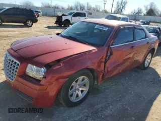 2007 Chrysler 300 with VIN 2C3LA43R27H892824, listed as a Copart auction lot 43546585 with 136,857 mi miles and Salvage Title. Bid and sale history available at carsss.com. Image 1.