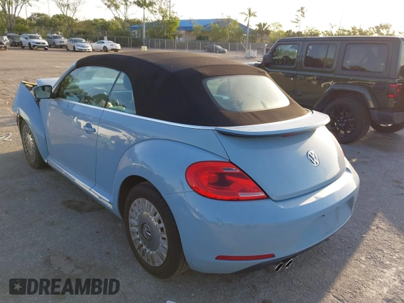 2013 Volkswagen Beetle 2.5L with VIN 3VW5P7AT0DM812482, listed as a IAAI auction lot 42103987 with 105,513 mi miles and . Bid and sale history available at DreamBid. Image 12.