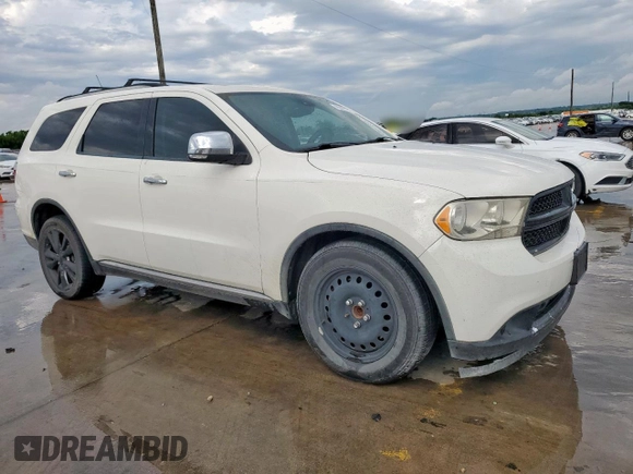 2011 Dodge Durango Crew with VIN 1D4SD4GT0BC648379, listed as a Copart auction lot 55565285 with 160,666 mi miles and Clean Title. Bid and sale history available at DreamBid. Image 4.